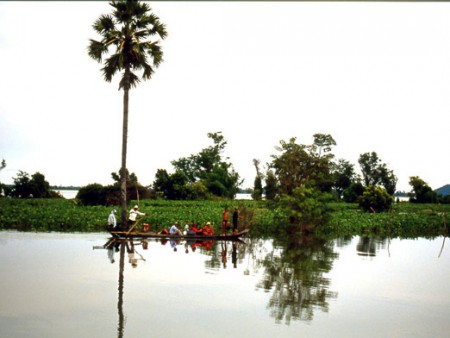 fiume Mekong presso Kaam Samnor